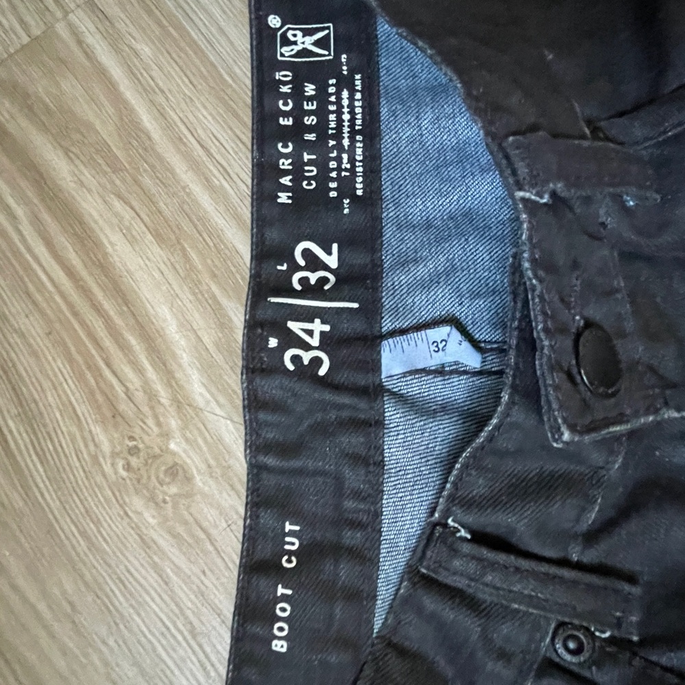 Marc Ecko Men's Black Jeans